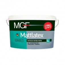 Краска латексная матовая Mattlatex М100,14кг MGF (МГФ)