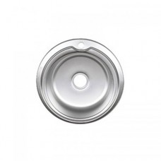 Мойка врезная круглая 7105 Polish 51х18 см, ТМ Cristal (Кристал)