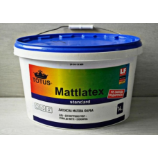 Краска латексная матовая 14кг,TOTUS MATTLATEX (Тотус)