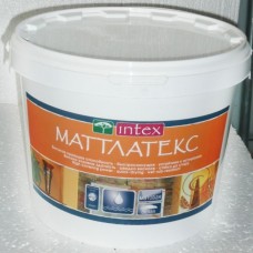 Краска "Матлатекс" 14кг, Интекс (Intex)