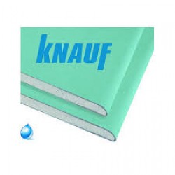 Гипсокартон влагостойкий 12.5 мм  Knauf (Кнауф ) - 2,5 метра 